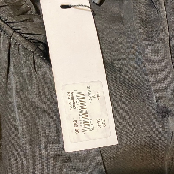 NWT B B Dakota Steve Madden Black Ruffle Mini Dress Medium - Picture 6 of 9